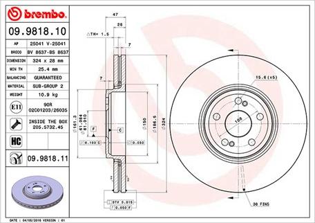 Magneti Marelli 360406058900 - Bremžu diski www.autospares.lv