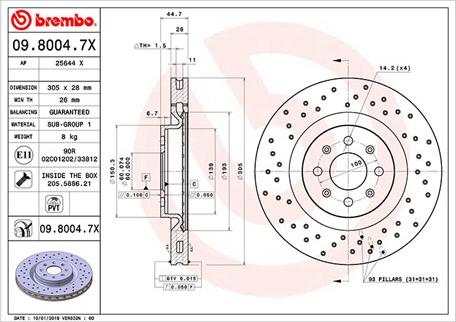 Magneti Marelli 360406064502 - Bremžu diski www.autospares.lv