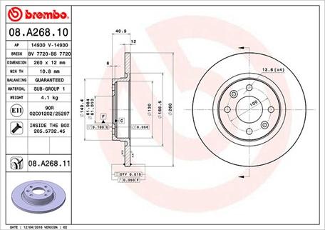 Magneti Marelli 360406061300 - Bremžu diski www.autospares.lv