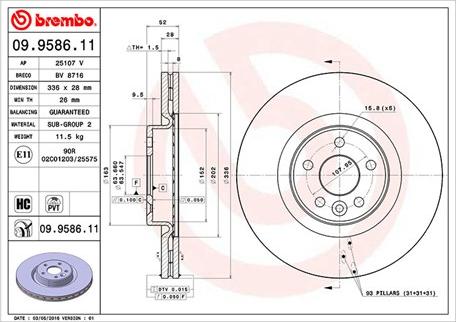 Magneti Marelli 360406068000 - Bremžu diski www.autospares.lv