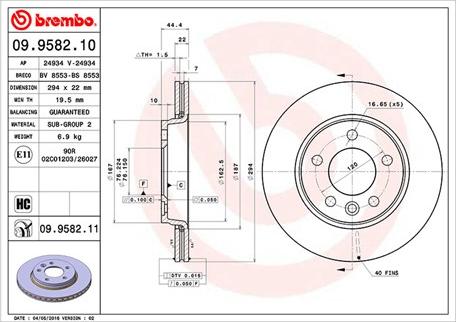 Magneti Marelli 360406009500 - Bremžu diski www.autospares.lv