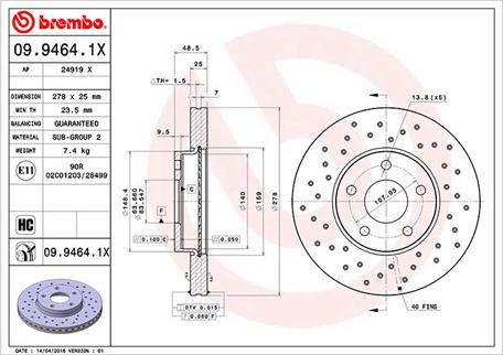 Magneti Marelli 360406005402 - Bremžu diski www.autospares.lv