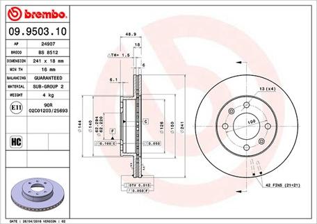 Magneti Marelli 360406005500 - Bremžu diski www.autospares.lv