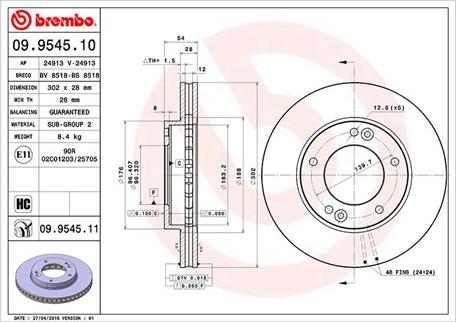 Magneti Marelli 360406005600 - Bremžu diski www.autospares.lv