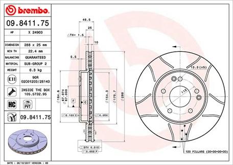 Magneti Marelli 360406006905 - Bremžu diski www.autospares.lv