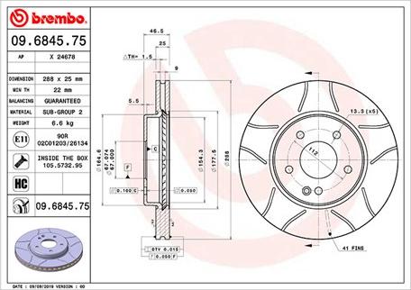 Magneti Marelli 360406006305 - Bremžu diski www.autospares.lv