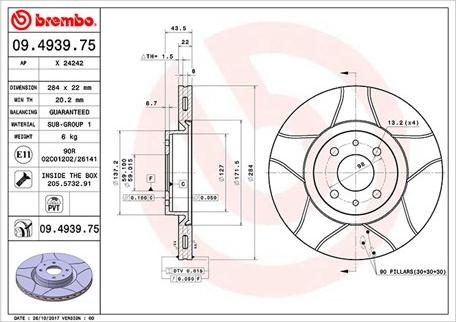 Magneti Marelli 360406000405 - Bremžu diski www.autospares.lv