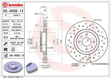 Magneti Marelli 360406000402 - Bremžu diski autospares.lv