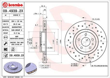 Magneti Marelli 360406000302 - Bremžu diski www.autospares.lv