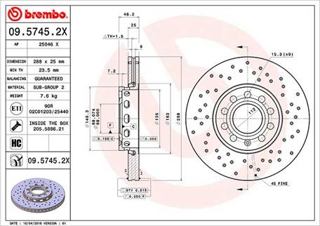 Magneti Marelli 360406001302 - Bremžu diski autospares.lv