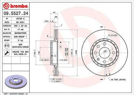 Magneti Marelli 360406008100 - Bremžu diski autospares.lv