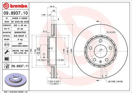 Magneti Marelli 360406008800 - Bremžu diski www.autospares.lv