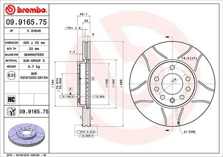 Magneti Marelli 360406008305 - Bremžu diski www.autospares.lv