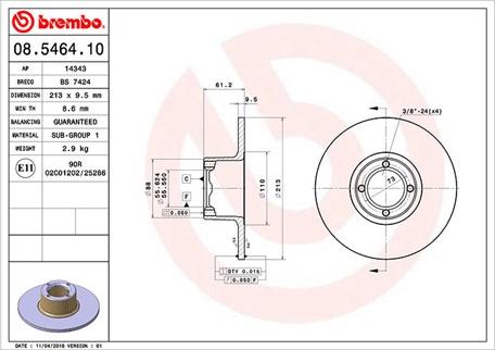 Magneti Marelli 360406014000 - Bremžu diski www.autospares.lv