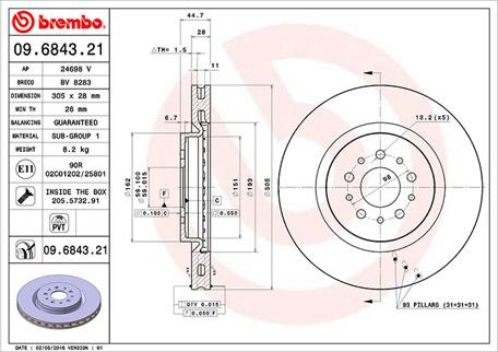 Magneti Marelli 360406010801 - Bremžu diski www.autospares.lv