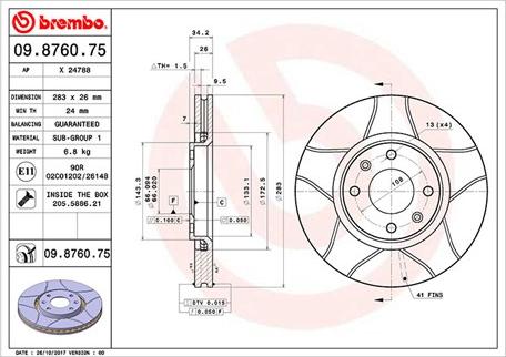 Magneti Marelli 360406018905 - Bremžu diski www.autospares.lv