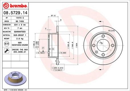 Magneti Marelli 360406018100 - Bremžu diski www.autospares.lv