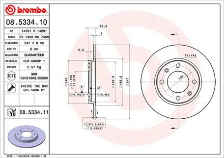 Magneti Marelli 360406018300 - Bremžu diski autospares.lv