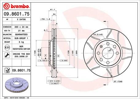 Magneti Marelli 360406039505 - Bremžu diski autospares.lv