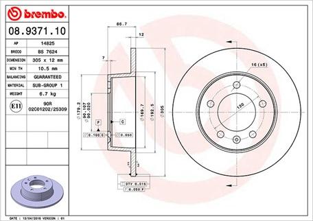 Magneti Marelli 360406039600 - Bremžu diski www.autospares.lv