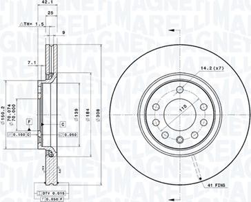 Magneti Marelli 360406039701 - Bremžu diski www.autospares.lv