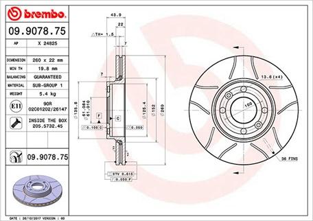 Magneti Marelli 360406036605 - Bremžu diski autospares.lv