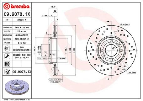 Magneti Marelli 360406036602 - Bremžu diski www.autospares.lv