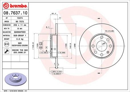 Magneti Marelli 360406038600 - Bremžu diski www.autospares.lv