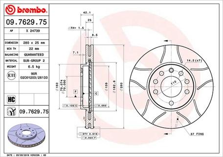 Magneti Marelli 360406038805 - Bremžu diski www.autospares.lv