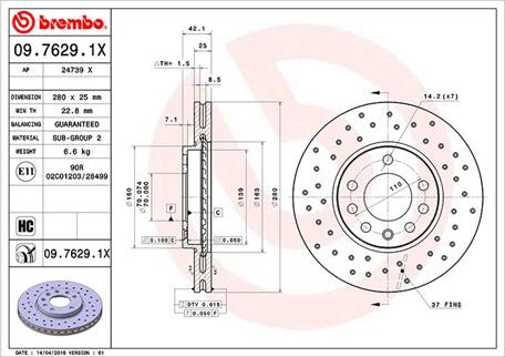 Magneti Marelli 360406038802 - Bremžu diski www.autospares.lv