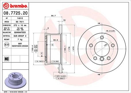 Magneti Marelli 360406033100 - Bremžu diski www.autospares.lv