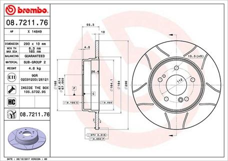 Magneti Marelli 360406032005 - Bremžu diski www.autospares.lv