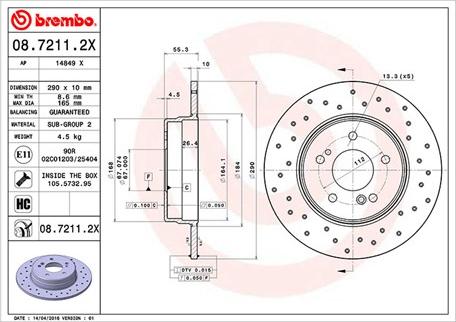 Magneti Marelli 360406032002 - Bremžu diski autospares.lv