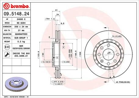 Magneti Marelli 360406037500 - Bremžu diski autospares.lv