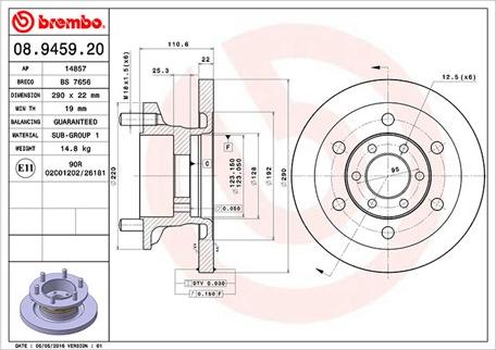 Magneti Marelli 360406024000 - Bremžu diski www.autospares.lv