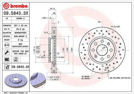 Magneti Marelli 360406024302 - Тормозной диск www.autospares.lv