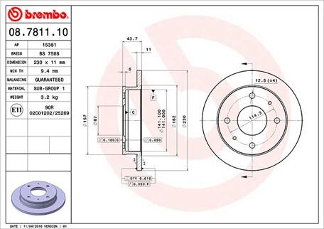 Magneti Marelli 360406026900 - Bremžu diski www.autospares.lv