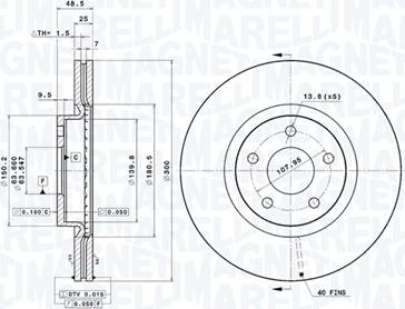 Magneti Marelli 360406026401 - Bremžu diski www.autospares.lv