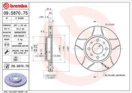 Magneti Marelli 360406021905 - Bremžu diski www.autospares.lv