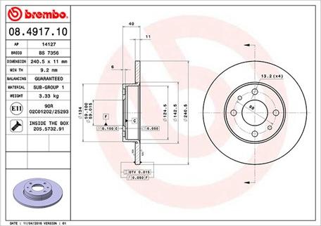 Magneti Marelli 360406021400 - Bremžu diski www.autospares.lv