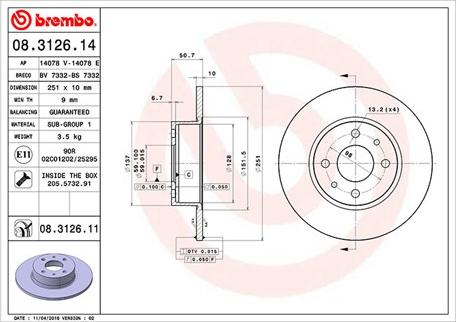 Magneti Marelli 360406021000 - Bremžu diski www.autospares.lv