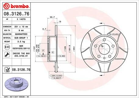 Magneti Marelli 360406021105 - Bremžu diski www.autospares.lv