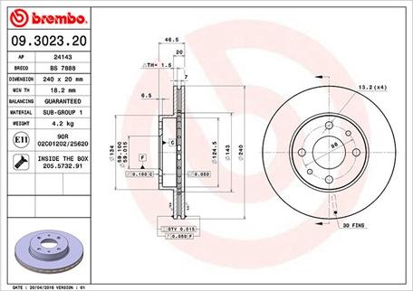 Magneti Marelli 360406021200 - Bremžu diski www.autospares.lv