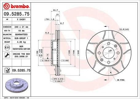 Magneti Marelli 360406027505 - Bremžu diski www.autospares.lv