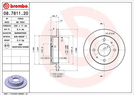 Magneti Marelli 360406027000 - Bremžu diski www.autospares.lv