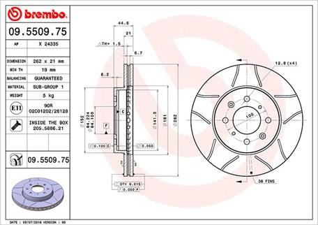 Magneti Marelli 360406027705 - Brake Disc www.autospares.lv