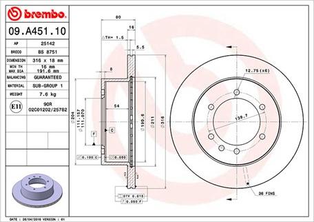 Magneti Marelli 360406072200 - Bremžu diski www.autospares.lv