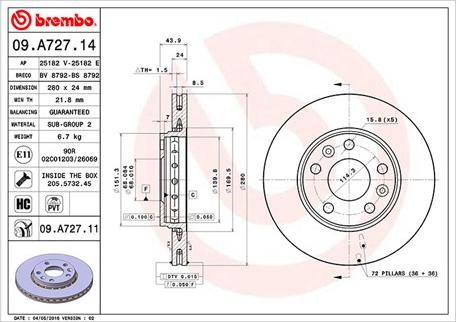 Magneti Marelli 360406077600 - Bremžu diski www.autospares.lv