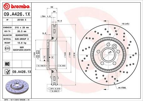 Magneti Marelli 360406077302 - Bremžu diski www.autospares.lv