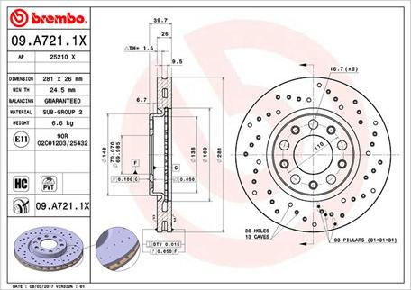 Magneti Marelli 360406142002 - Bremžu diski autospares.lv